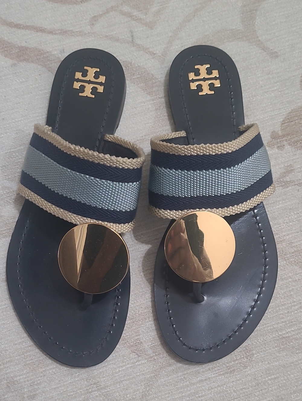 Tory Burch Patos Disk Thong Sandals